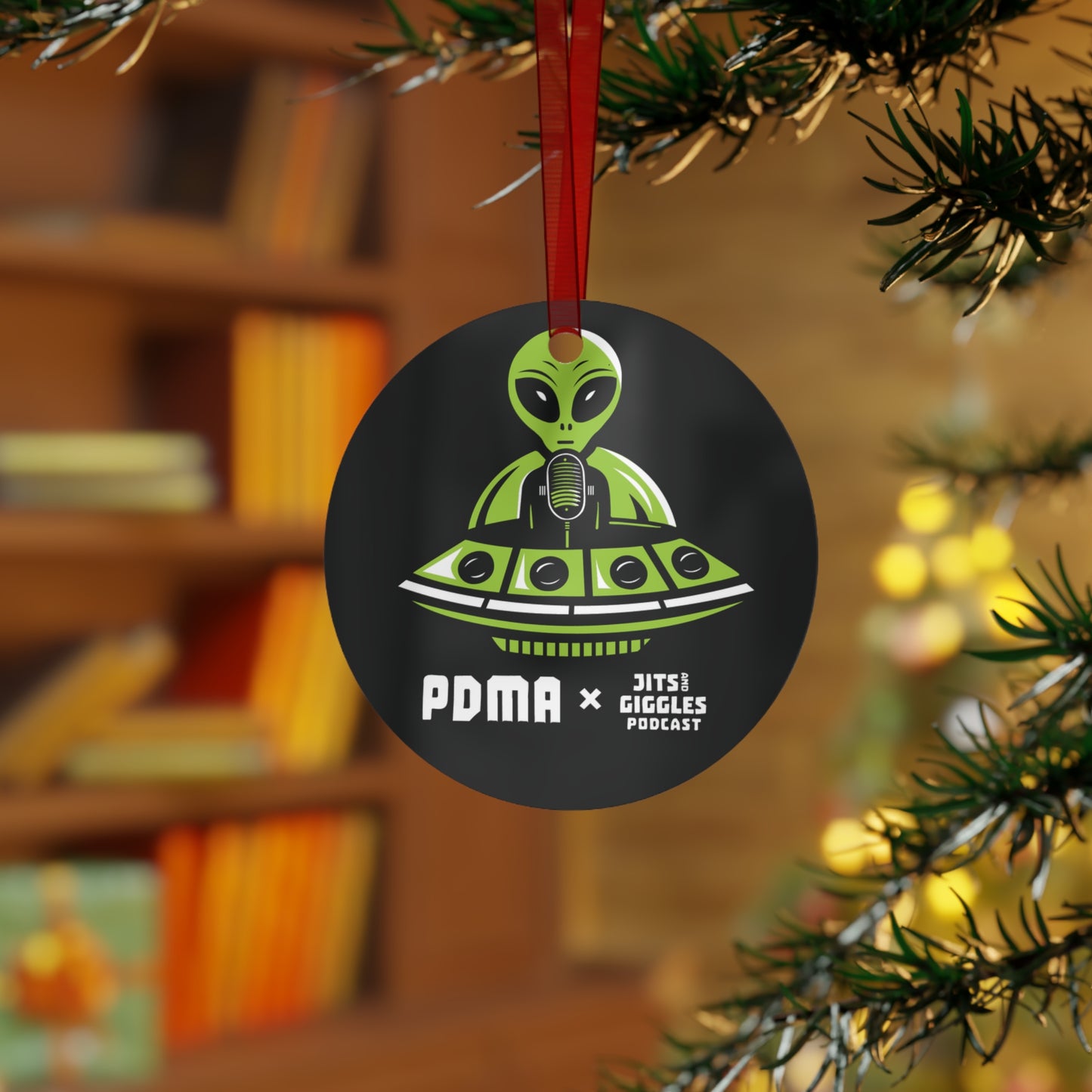 Ornament - Jits and Giggles Podcast x PDMA Collab