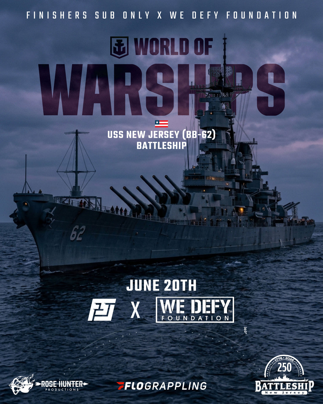 Finishers x We Defy Foundation: Battleship Card Preview