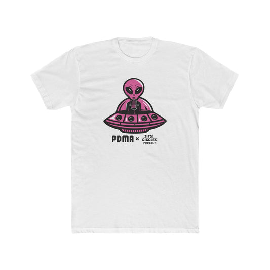 Pink Logo Tee - Jits and Giggles Podcast x PDMA Collab