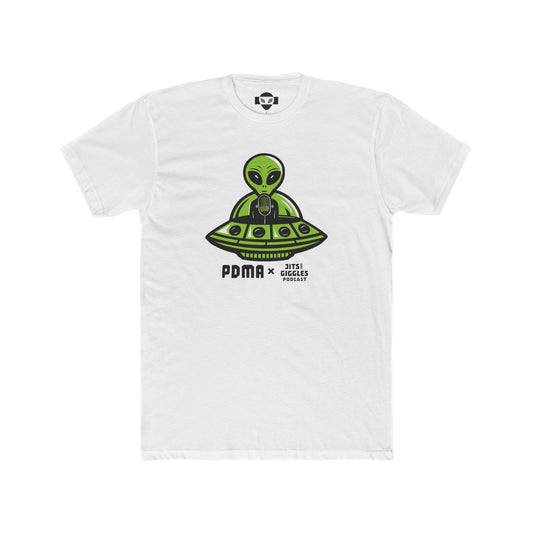 Green Logo Tee - Jits and Giggles Podcast x PDMA Collab